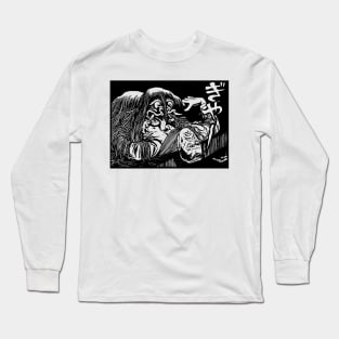 GeGeGe No Kitaro - Ox Demon Long Sleeve T-Shirt